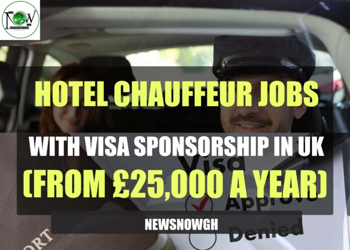 Hotel Chauffeur Jobs