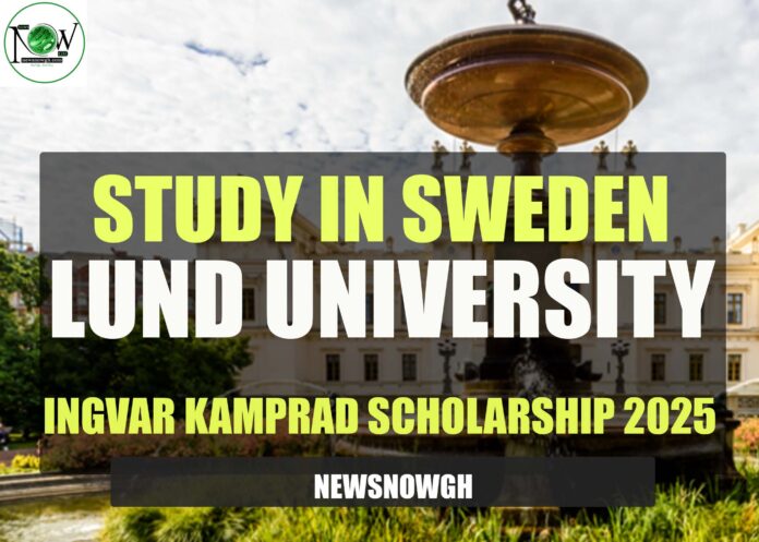 Lund University Ingvar Kamprad Scholarship 2025