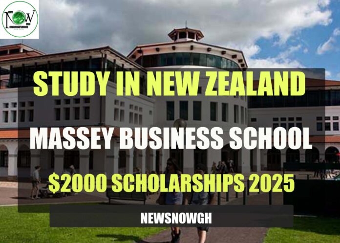 Massey Business School $2000 Scholarships