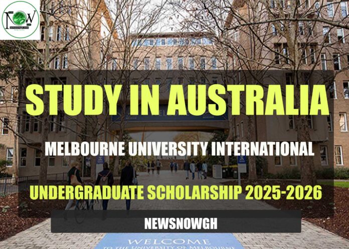 Melbourne University International Undergraduate Scholarship