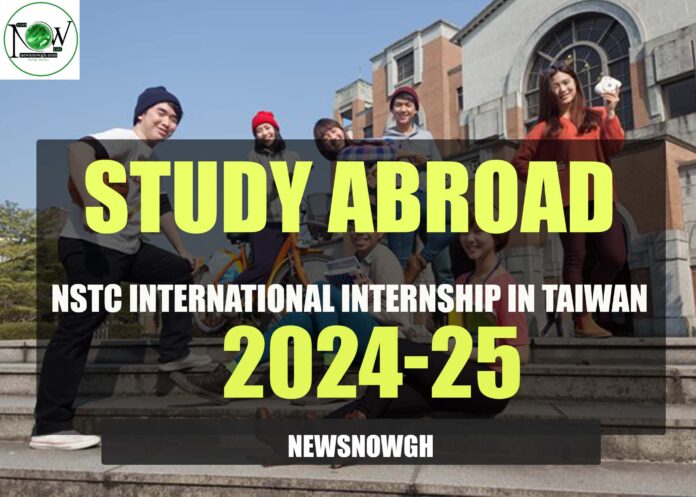 NSTC International Internship in Taiwan