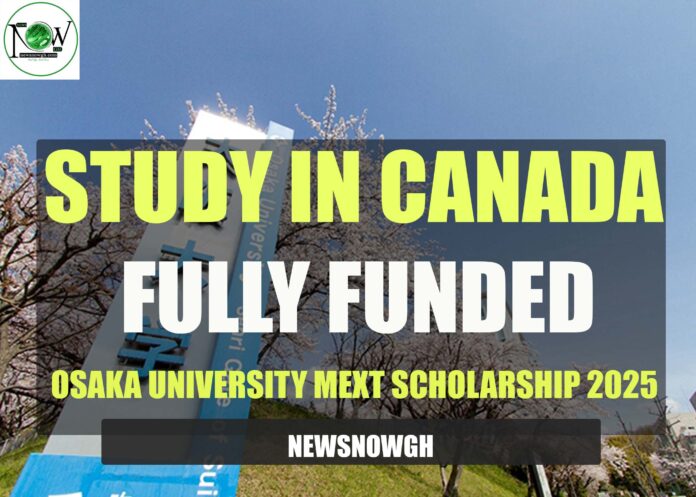 Osaka University MEXT Scholarship