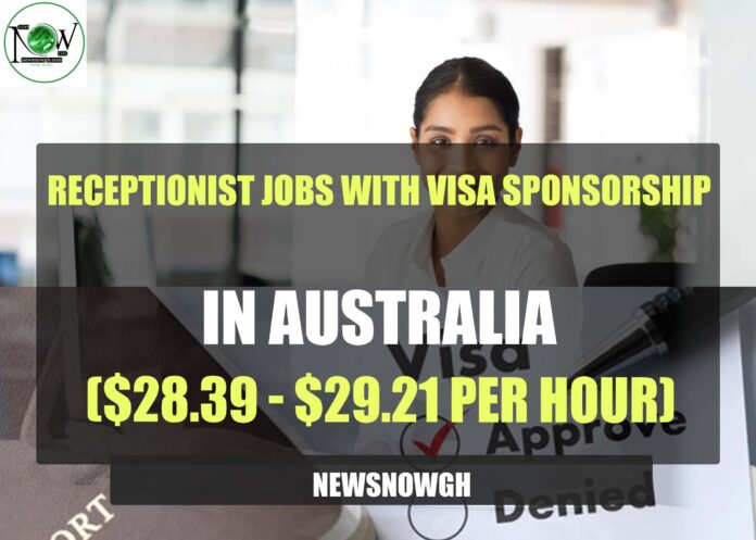 Receptionist Jobs in Australia