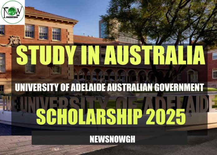 University of Adelaide Australian Government Scholarship