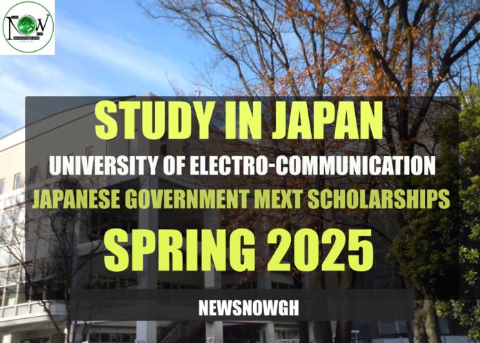 University of Electro-Communications Japanese Government MEXT Scholarships