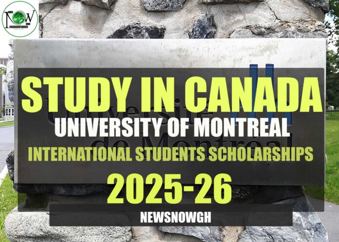 University of Montreal International Students Scholarships