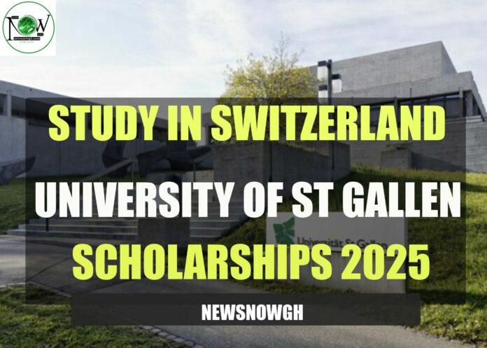 University of St Gallen Scholarships