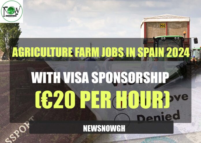 Agriculture Farm Jobs with Visa Sponsorship in Spain