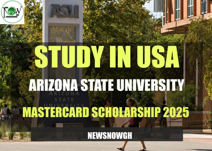 Arizona State University MasterCard Scholarship 2025