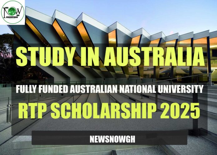 Australian National University RTP Scholarship