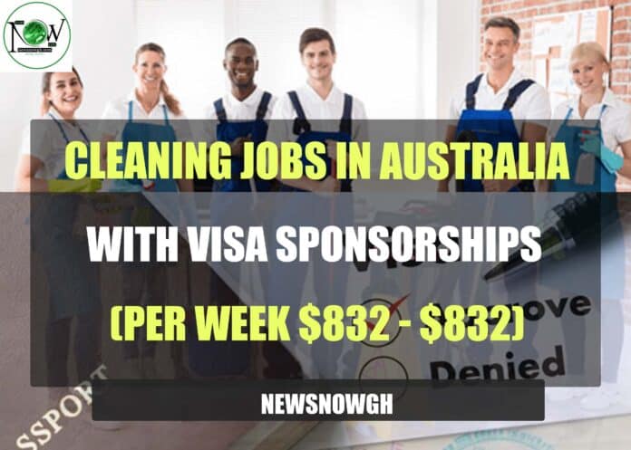 Cleaning Jobs in Australia