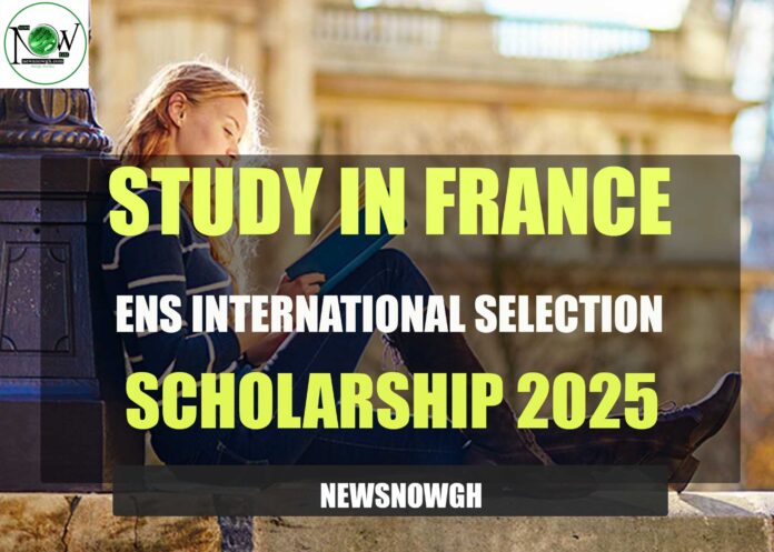 ENS International Selection Scholarship