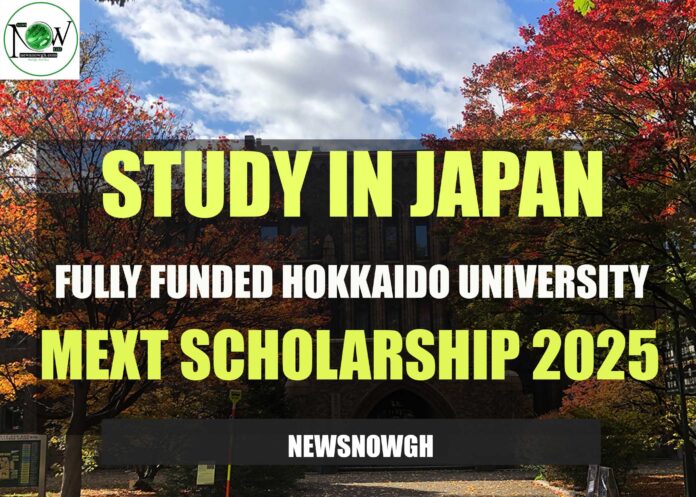 Hokkaido University MEXT Scholarship