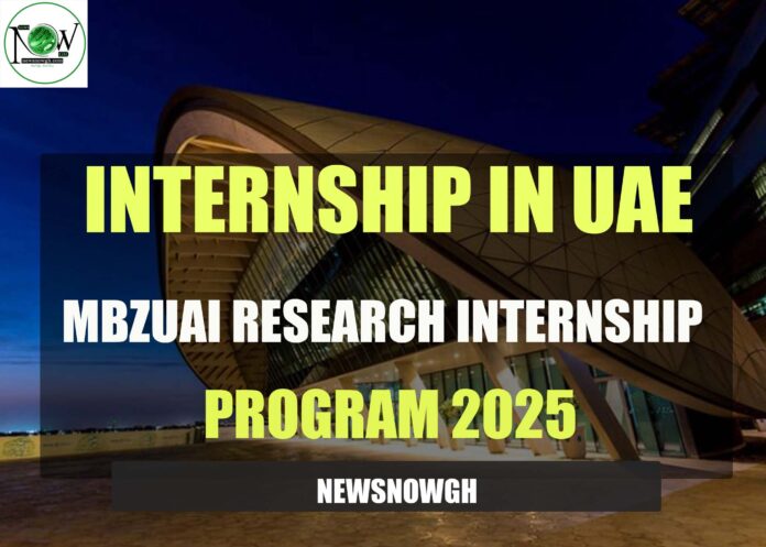 MBZUAI Research Internship Program