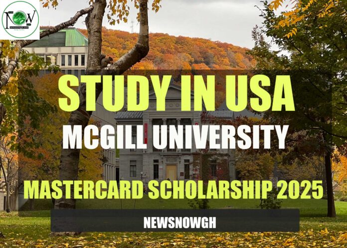 McGill University Mastercard Scholarship