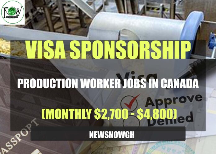 Production Worker Jobs in Canada
