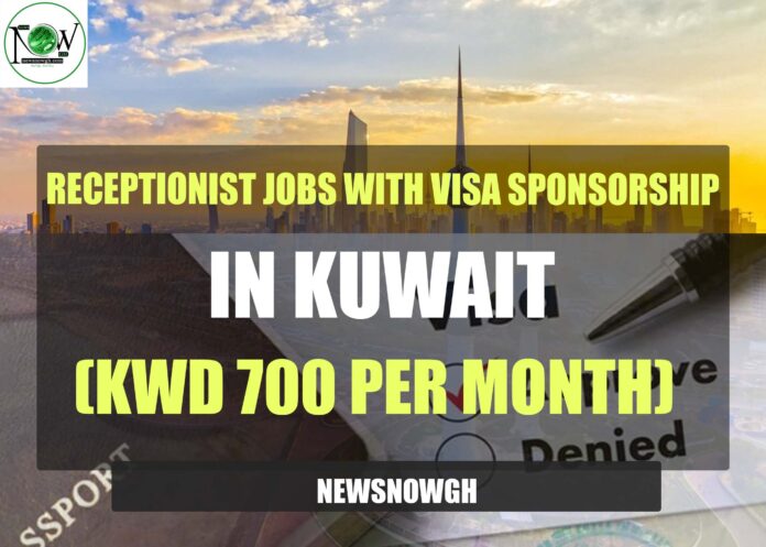 Receptionist Jobs with Visa Sponsorship in Kuwait