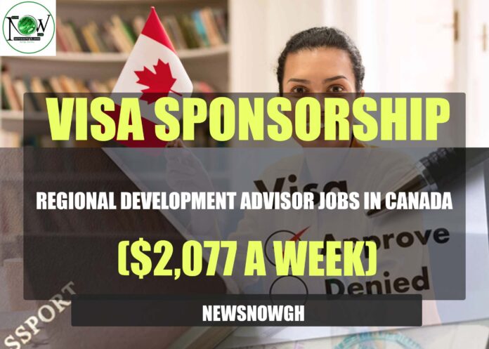 Regional Development Advisor Jobs in Canada