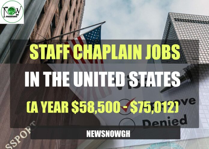 Staff Chaplain Jobs in the United States