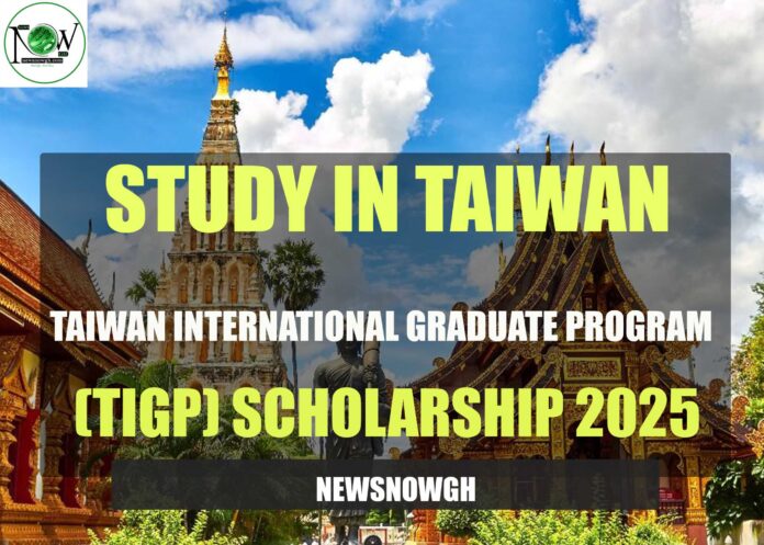 Taiwan International Graduate Program (TIGP) Scholarship