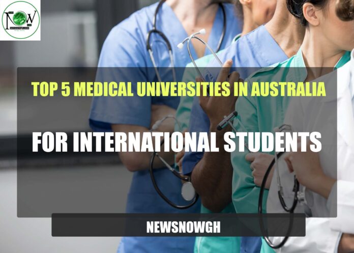 Top 5 Medical Universities in Australia