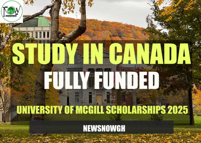 University Of McGill Scholarships