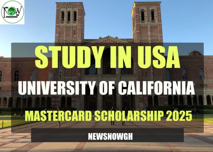 University of California Mastercard Scholarship