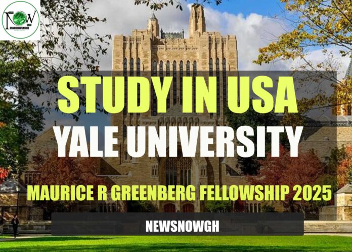 Yale University Maurice R Greenberg Fellowship