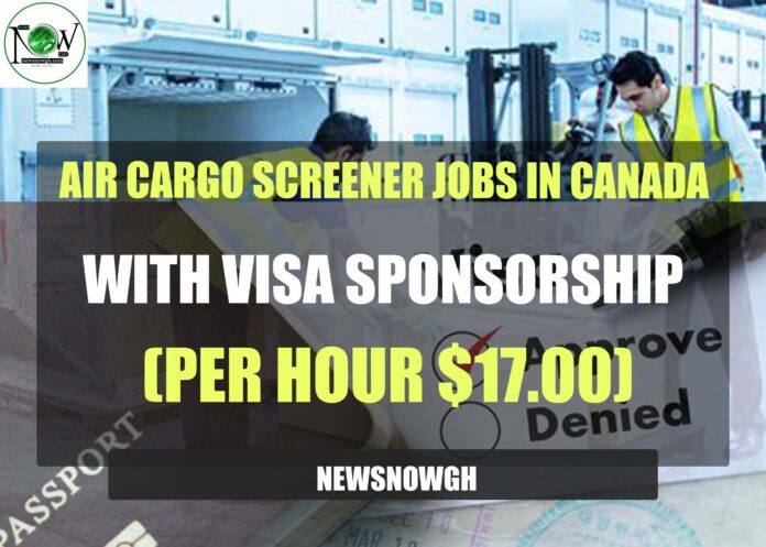 Air Cargo Screener Jobs in Canada