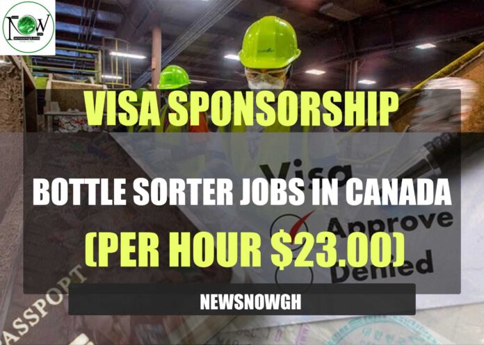 Bottle Sorter Jobs in Canada