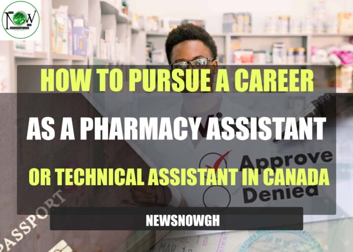 Pursue a Career as a Pharmacy Assistant or Technical Assistant in Canada