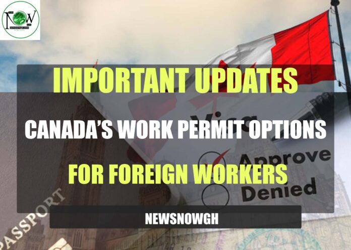 Canada’s Work Permit Options