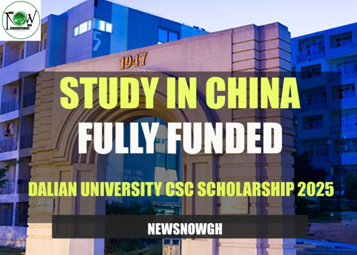 Dalian University CSC Scholarship