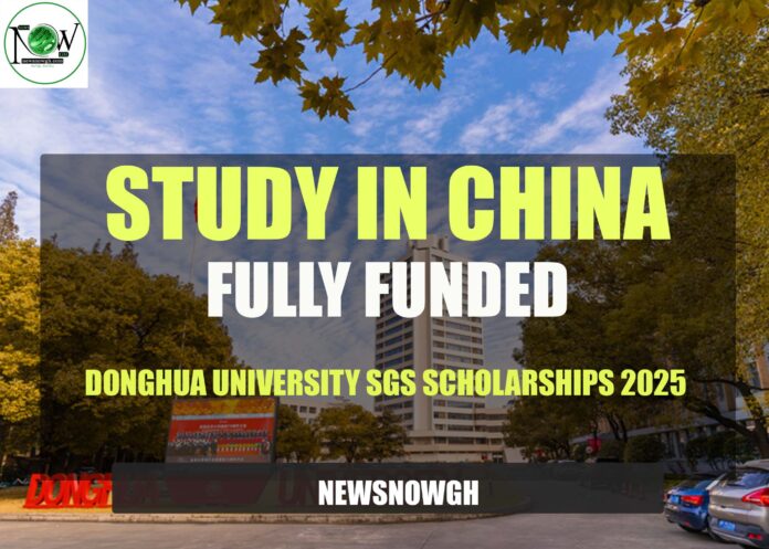 Donghua University SGS Scholarships