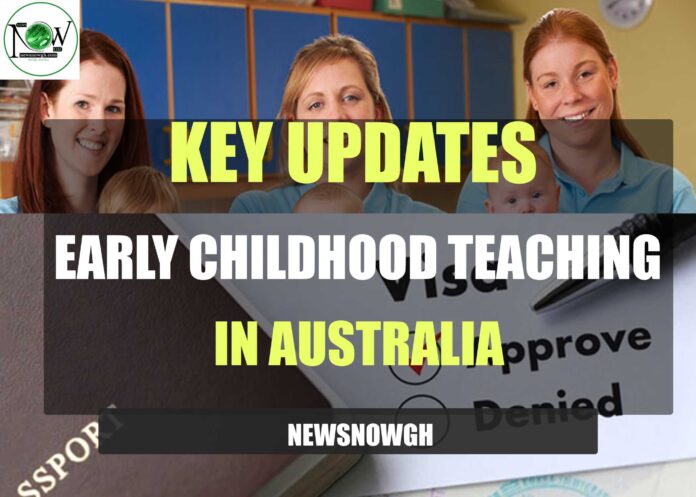 Early Childhood Teaching in Australia