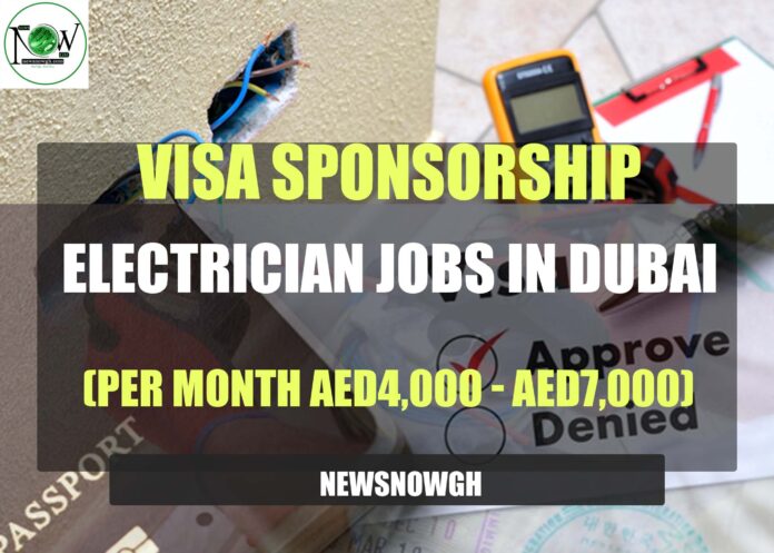 Electrician Jobs in Dubai