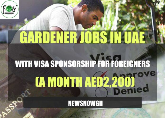 Gardener Jobs in UAE