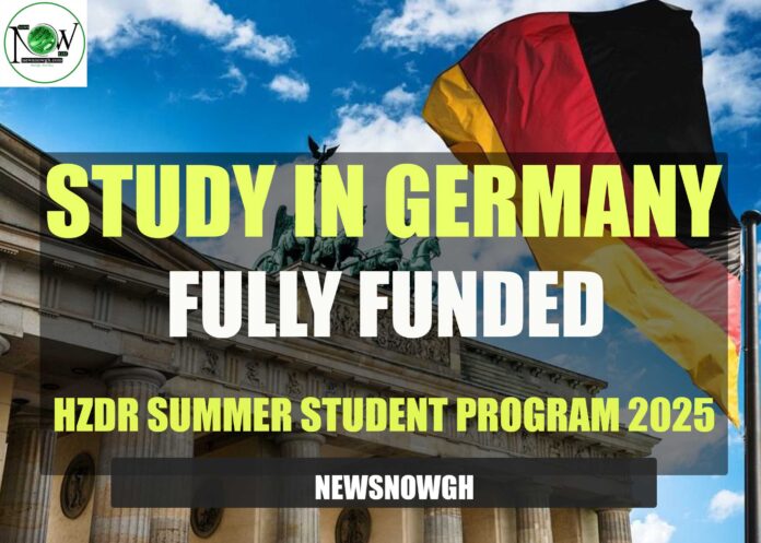 2025 HZDR Summer Student Program