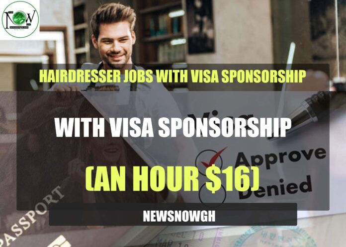 Hairdresser Jobs with Visa Sponsorship in Australia