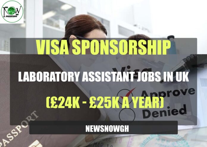 Laboratory Assistant Jobs in UK