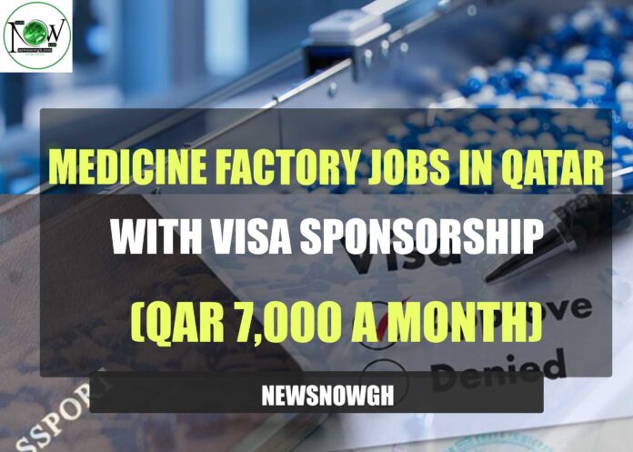 Medicine Factory Jobs in Qatar