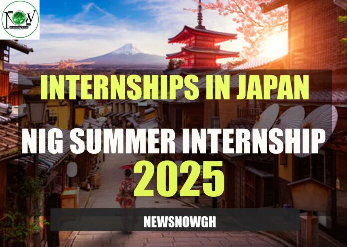 NIG Summer Internship 2025