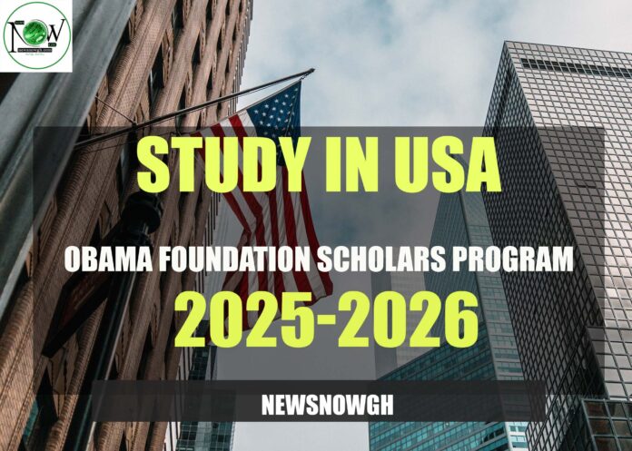 Obama Foundation Scholars Program