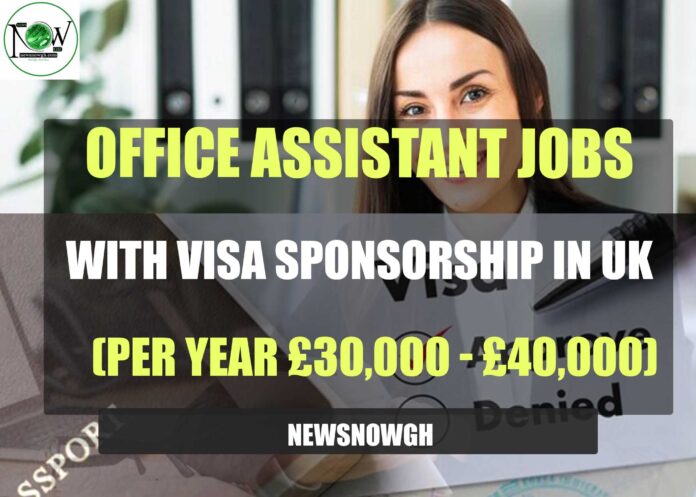 Office Assistant Jobs in UK