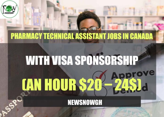 Pharmacy Technical Assistant Jobs in Canada