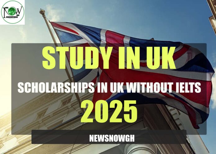 Scholarships in UK Without IELTS