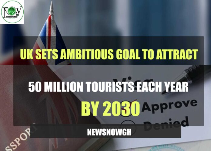 UK Sets Ambitious Goal to Attract 50 Million Tourists Each Year by 2030