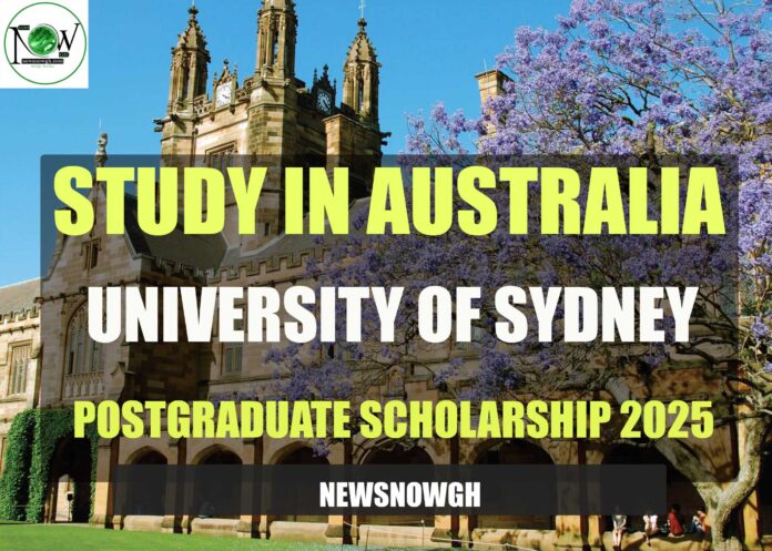 University of Sydney Postgraduate Scholarship