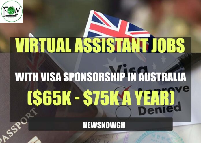 Virtual Assistant Jobs with Visa Sponsorship in Australia