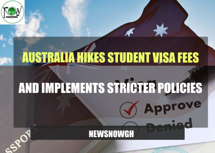 Australia Increases Student Visa Fees and Implements Stricter Policies, Raising Concerns in India